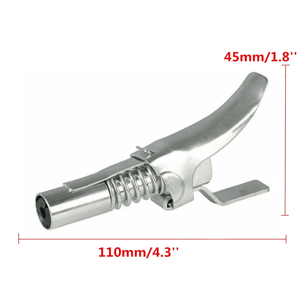 Быстроразъемный зажим для смазки штуцер высокого давления с двойной ручкой