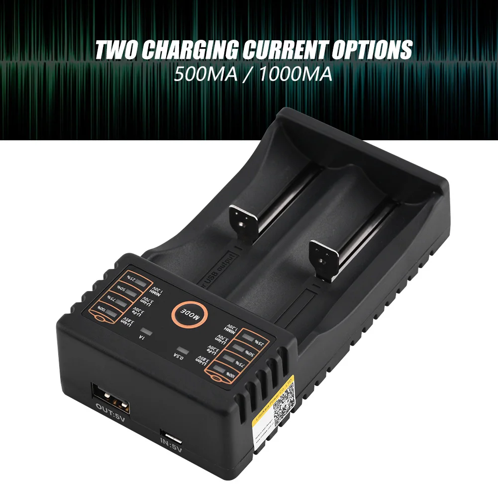 Зарядное устройство Liitokala Lii-202 USB для 18650 / 18490 18350 17670 17500 16340(RCR123) | Электроника