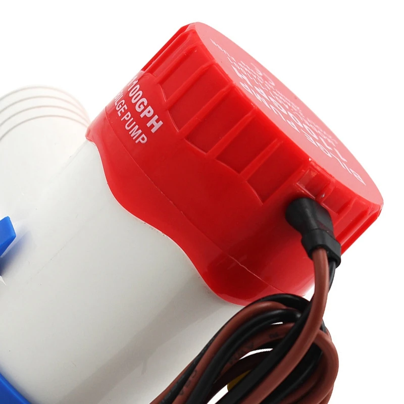 

1100 Gph Bilge Pump Electric 12V for Boat Submersible Marine Water Pump Accessories ,Water Pump Low Noise