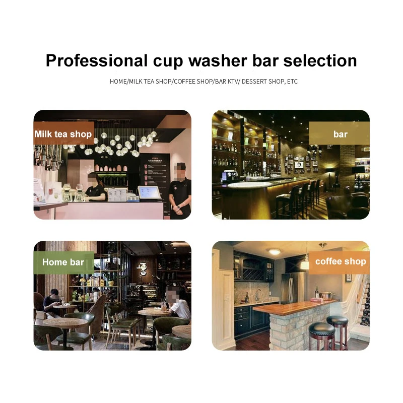 

Automatic Cup Washer Faucet Glass Rinser For Kitchen Sink Scourer Washer Bar Glass Rinser Coffee Milk Bar Pitcher Wash Cup Tool