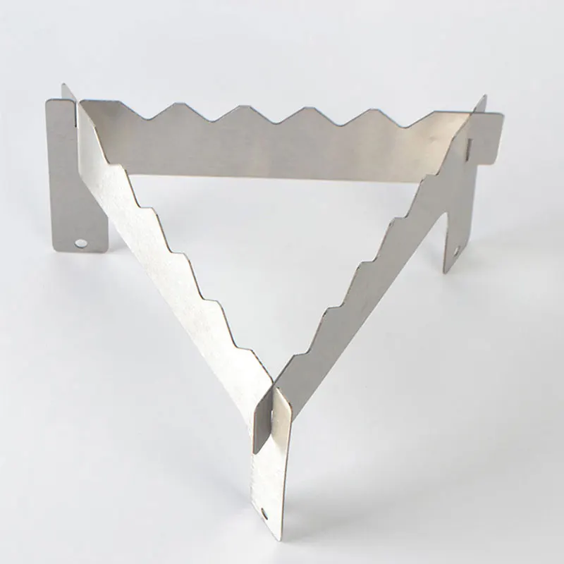 Портативная складная 3 ножка Спиртовка Печная стойка из нержавеющей стали Стойка