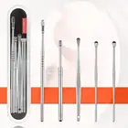 5 шт.компл., набор для удаления ушного воска, из нержавеющей стали