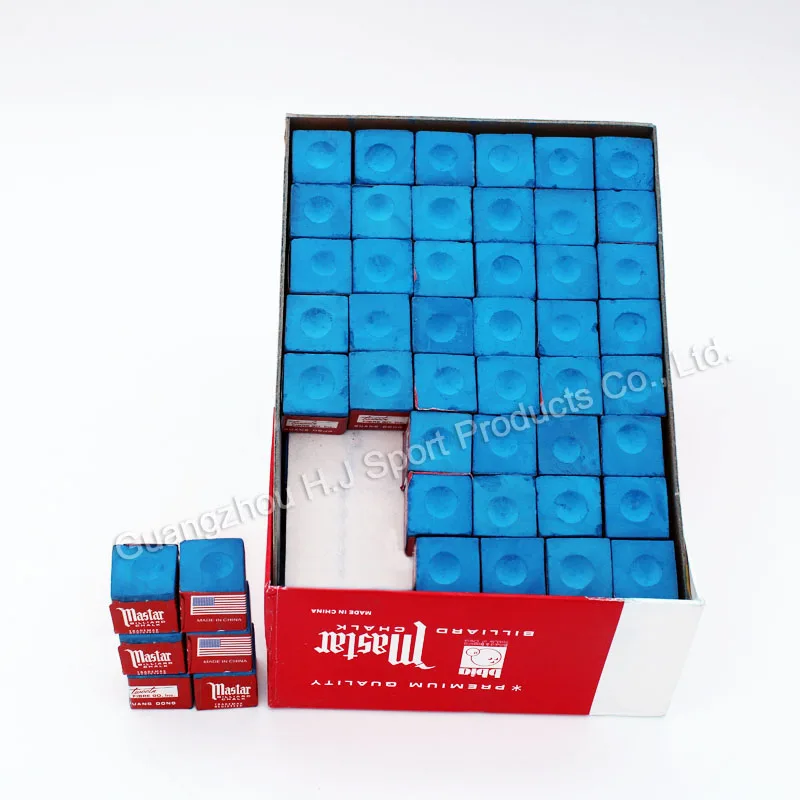 High quality 144pcs/box billiard chalk for pool snooker cue stick | Спорт и развлечения
