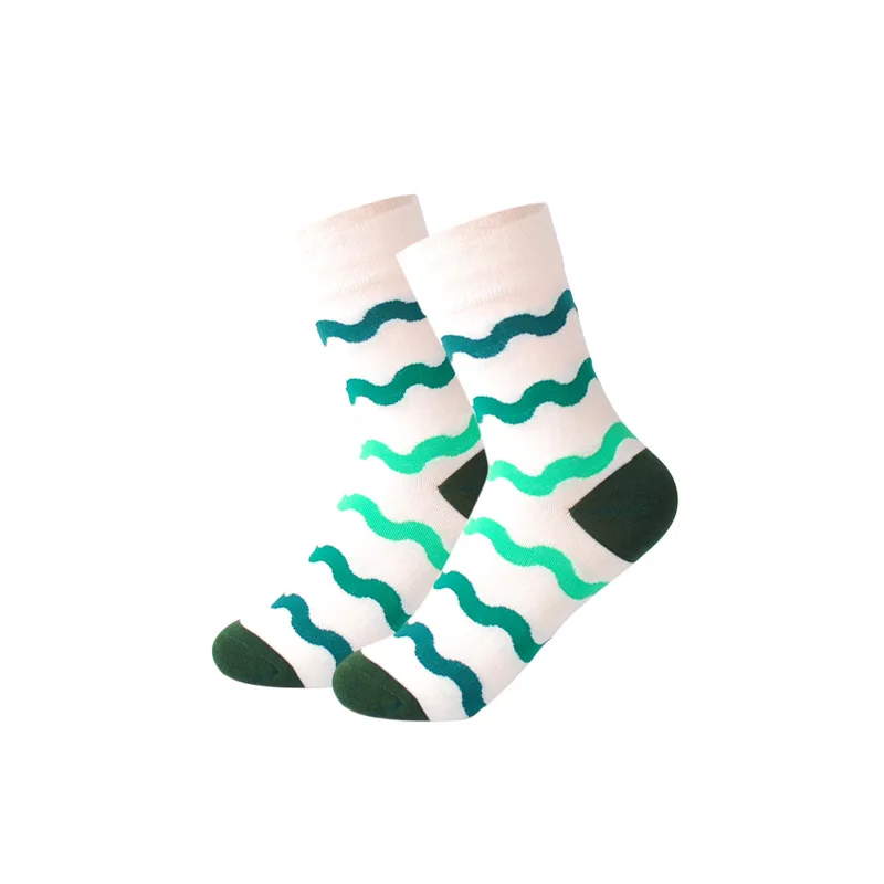 Нижние Мультяшные милые хлопковые носки имитация ручной работы дышащие