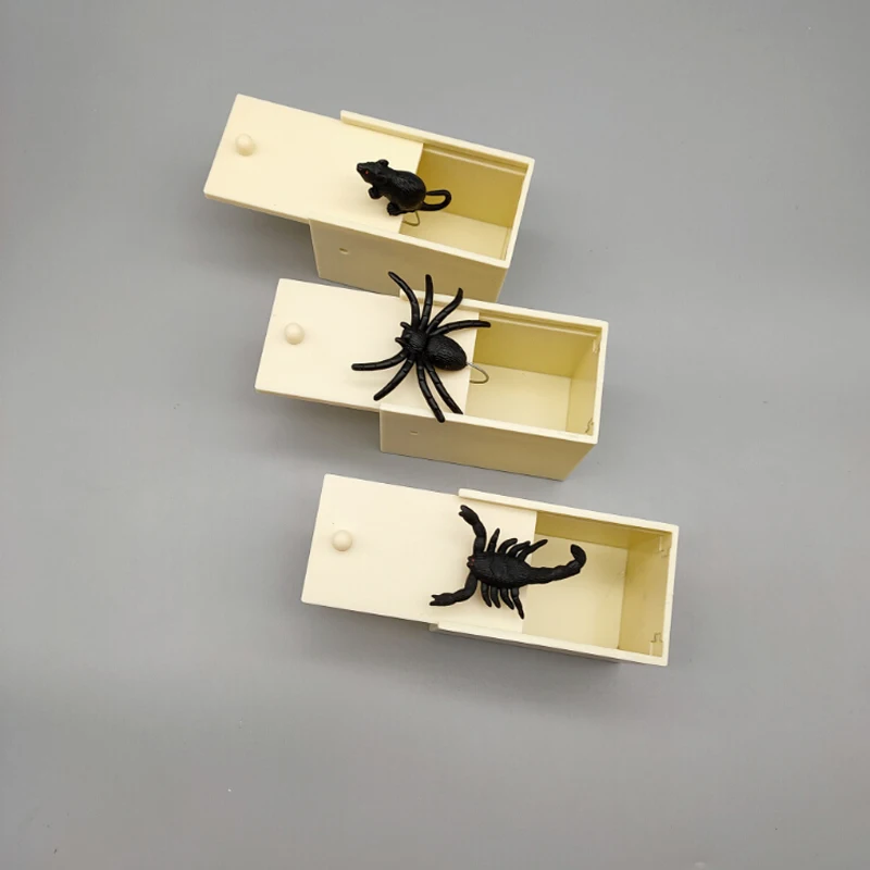 Имитация насекомых паука мышь Скорпион розыгрыш забавная игрушка реквизит на