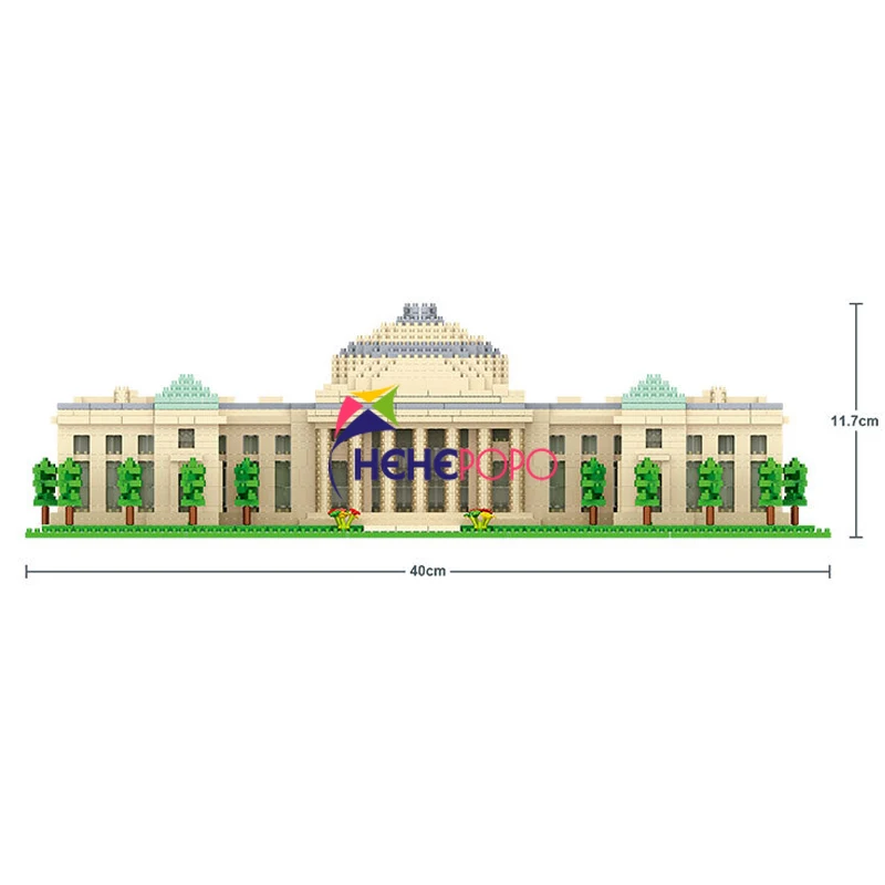 # 8034 мировая архитектура США MIT University School 3D модель DIY Мини Алмазные блоки кирпичи