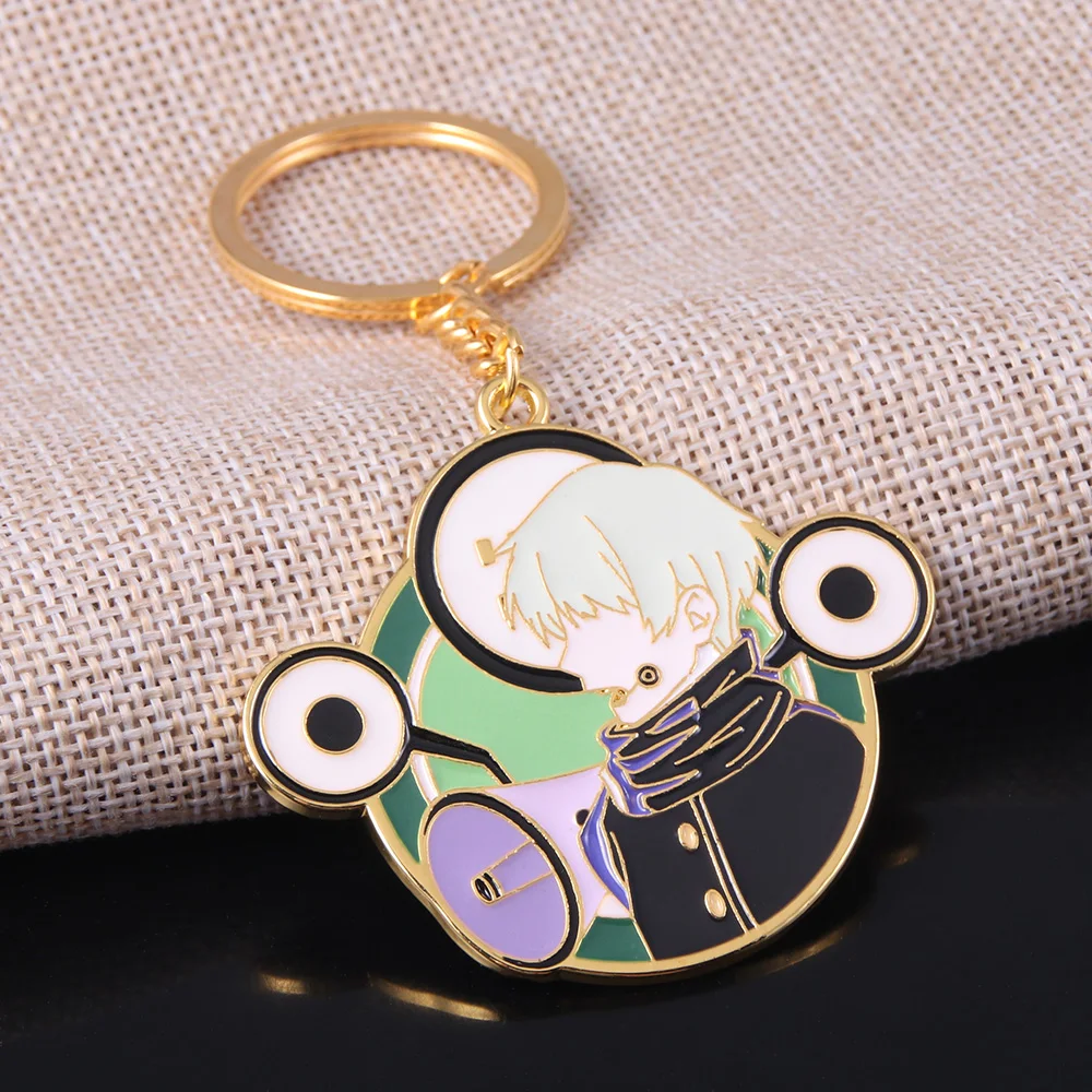 

Anime Jujutsu Kaisen Inumaki Toge Keychain Cool Figure Gojo Satoru Fushiguro Megumi Pendant Key Chain Women Men Keyring Jewelry