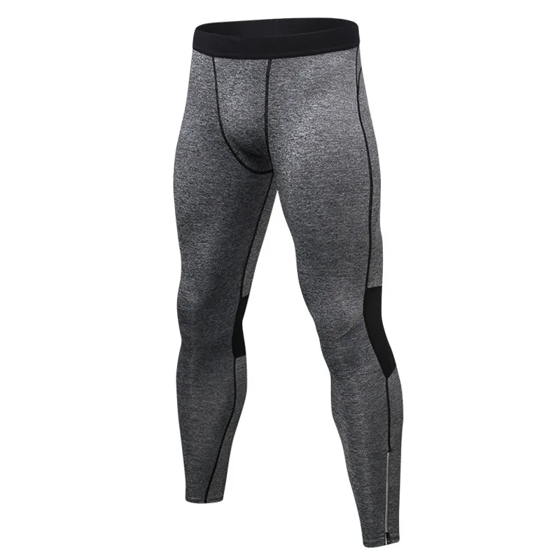 

Compression Pants Men Zipper Reflection Tights Gym Running Joggers Fitness Leggings Yoga Sport Pants