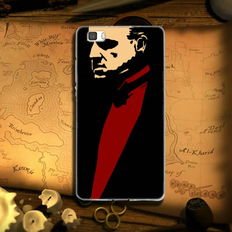 Scarfaces Крестный отец Стиль силиконовый чехол для телефона из мягкого ТПУ с