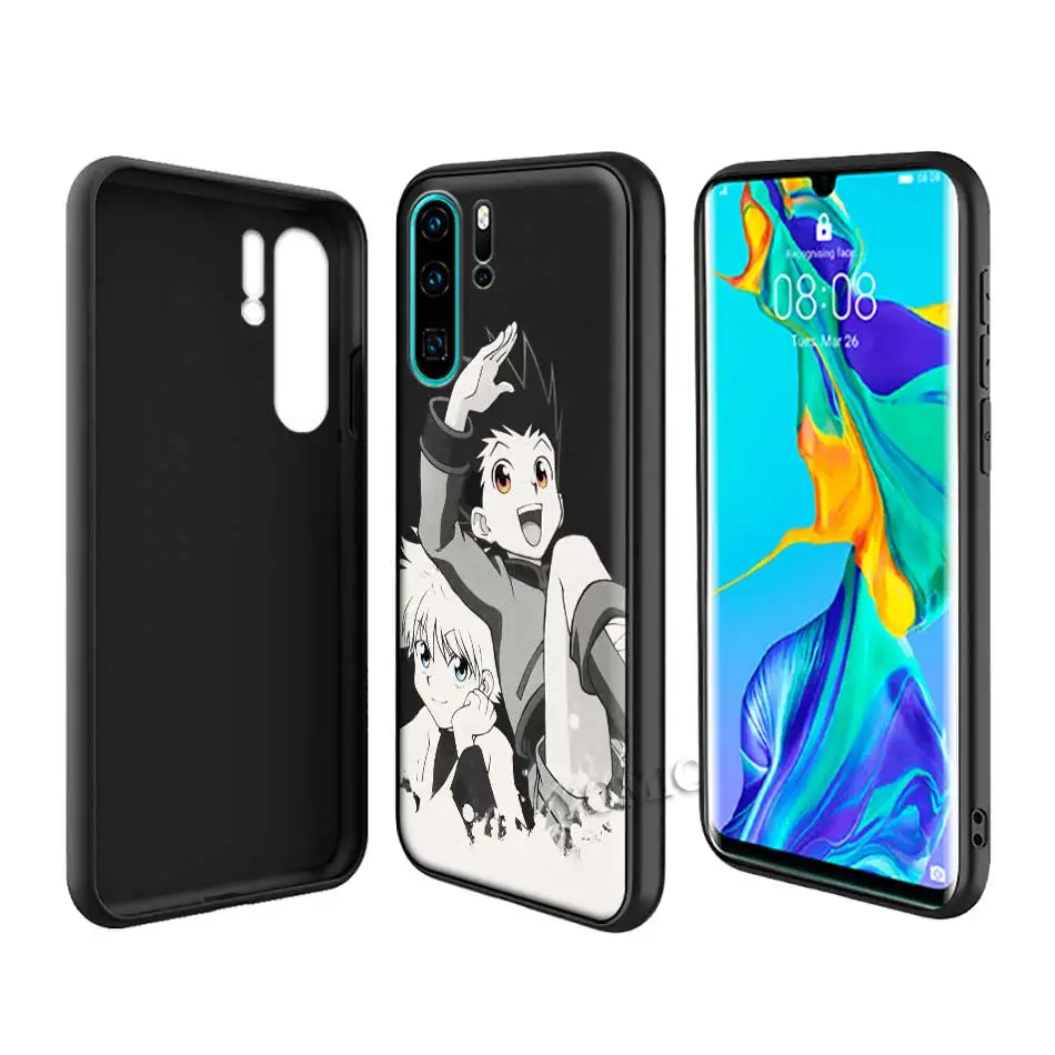 

Hunter X Hunter Anime Soft Case For Huawei P30 P20 Pro P40 Lite 5G P Smart 2020 S Z Plus 2019 Black Silicone Phone Cover Coque