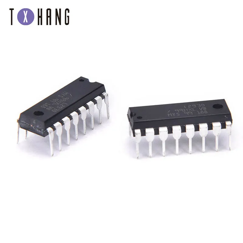 5 шт. L293D DIP16 L293 DIP 293D DIP-16 Новая IC diy Электроника | Электронные компоненты и