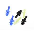 1 пара, мягкие беруши из экологичного силикона, водонепроницаемые, пыленепроницаемые беруши, аксессуары для дайвинга, водных видов спорта, плавания