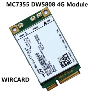 New MC7355 PCIe LTE / HSPA + GPS 100Mbps Card 1N1FY DW5808 4G Module for Dell laptop 1900/2100/850/7 in Pakistan