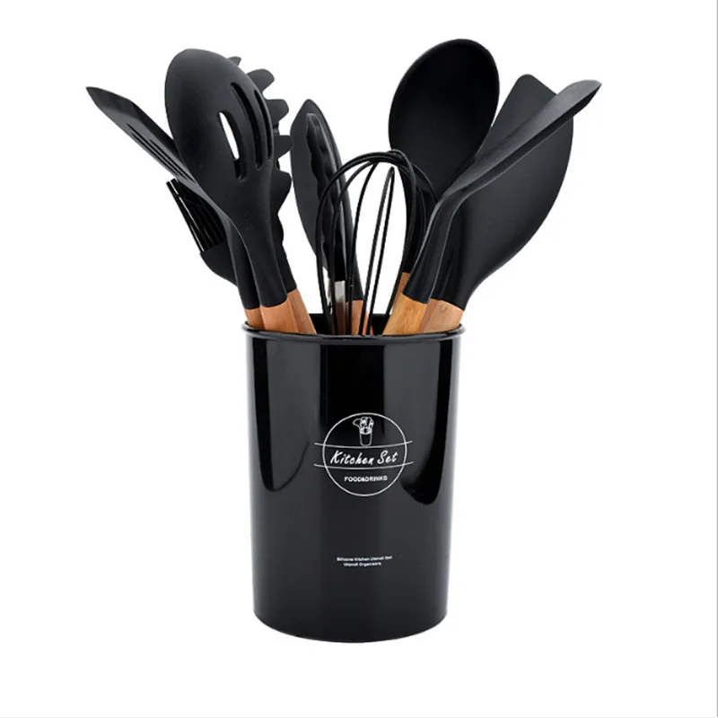 12 шт. силиконовая кухонная утварь набор инструментов для торта лопатка Черпак