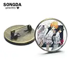 Аниме-броши SONGDA Обещанный Невер Эмма Норман Рэй фигурка стеклянный купол лацкан значок косплея декоративные украшения