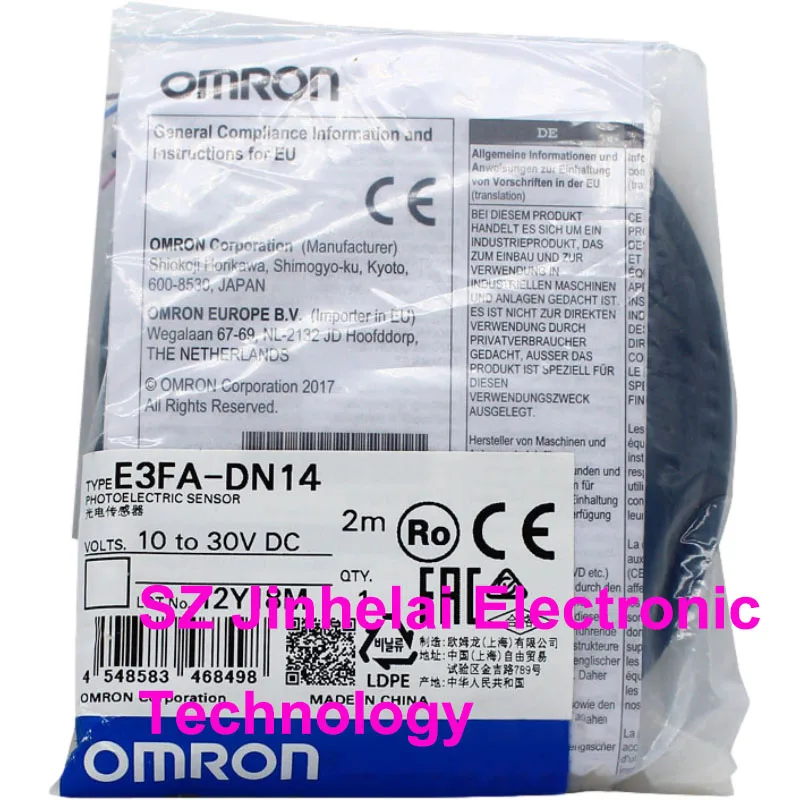 

New and original E3FA-DN14 OMRON Photoelectric Sensor Switch 2M
