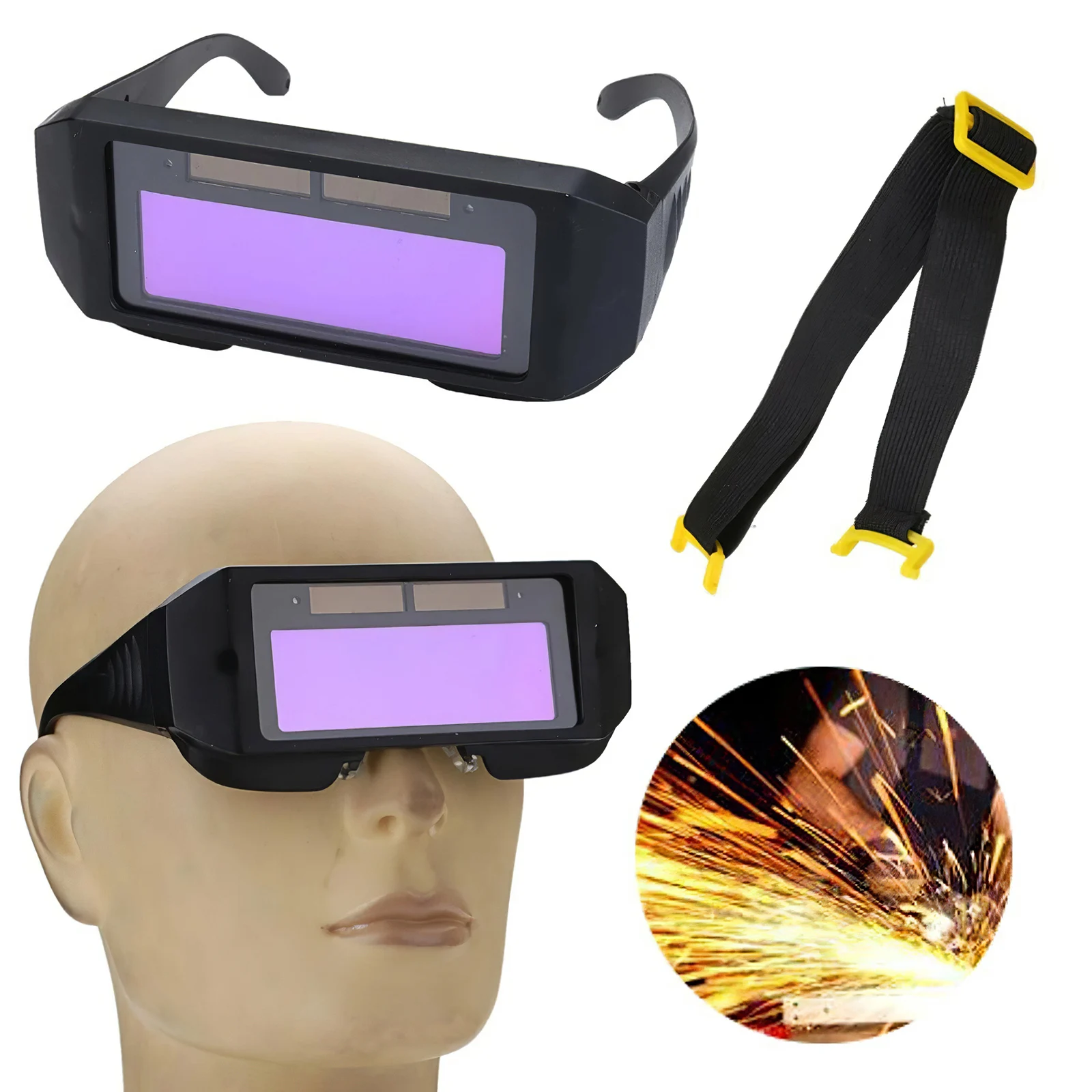 

Welders Glass welding goggles Automatic Variable Photoelectric Welding Glasses Auto Darkening Welding Helmets Protective Glasses