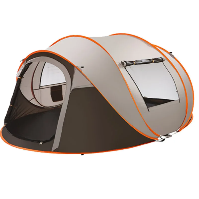 

Camping 8 people 5- tent automatic hand field tent 1-speed tent for throwing seconds