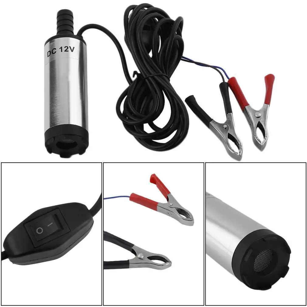 

Small Volume Mini Electric Oil Pump With Stainless Steel Filter Net Shell SL