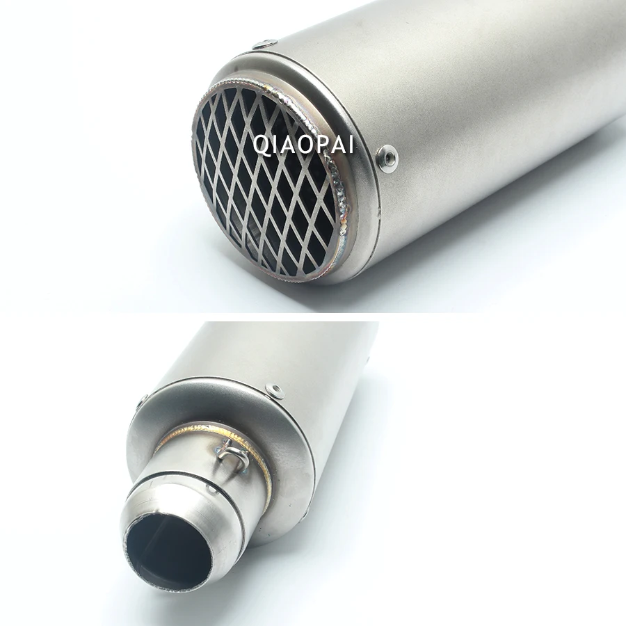 Универсальная мотоциклетная выхлопная труба 51 мм 60 Модифицированная без