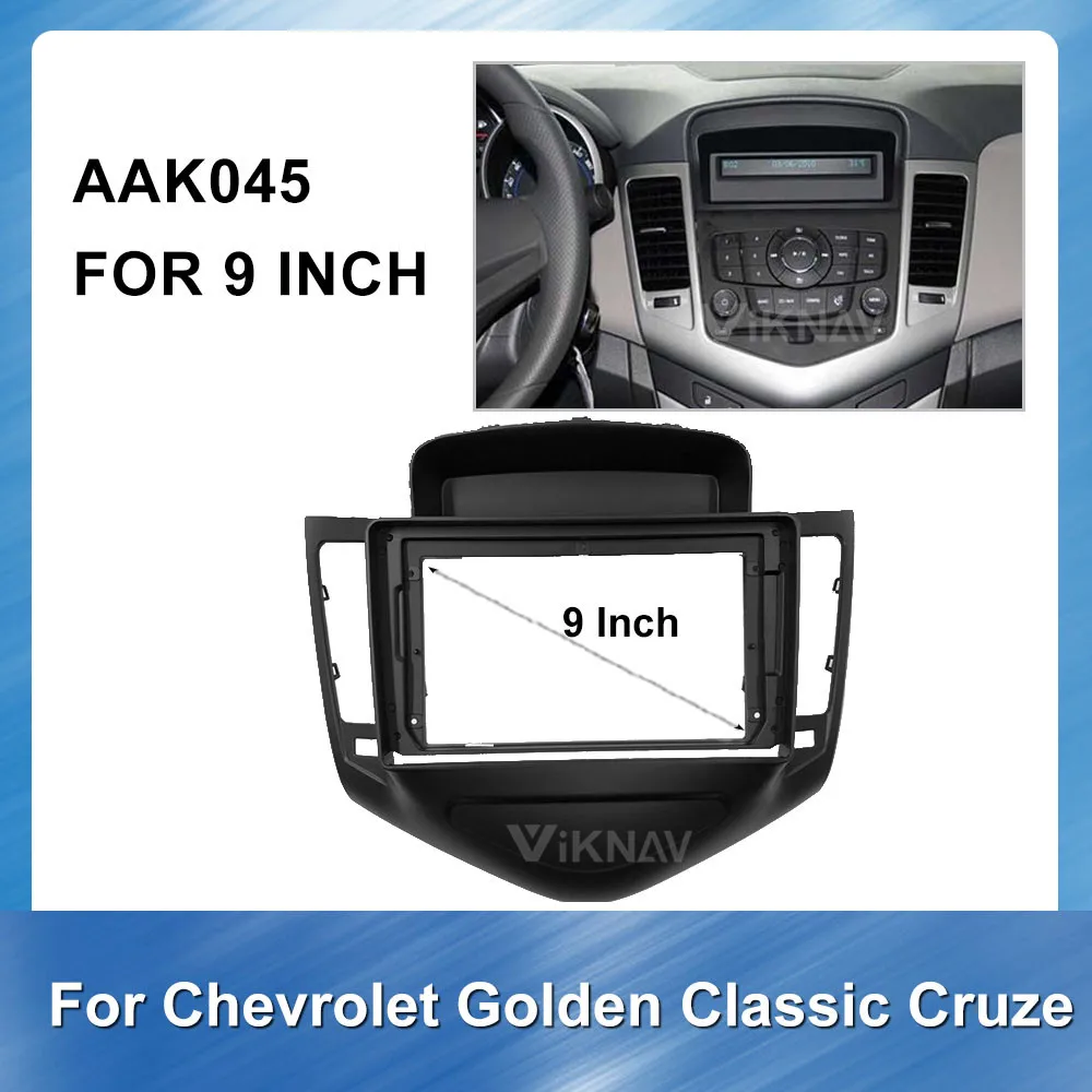 

2 din Radio Fascia For Chevrolet CRUZE 2009-2014 Stereo Audio Panel Mount Installation Dash Kit Frame Adapter Radio Stereo DVD