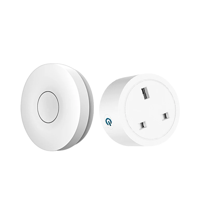 

1pc 10A Wireless Socket Self-powered Air Switch Food Residues Garbage Disposal Appliances Fan TV Remote Control switch AC85-240V