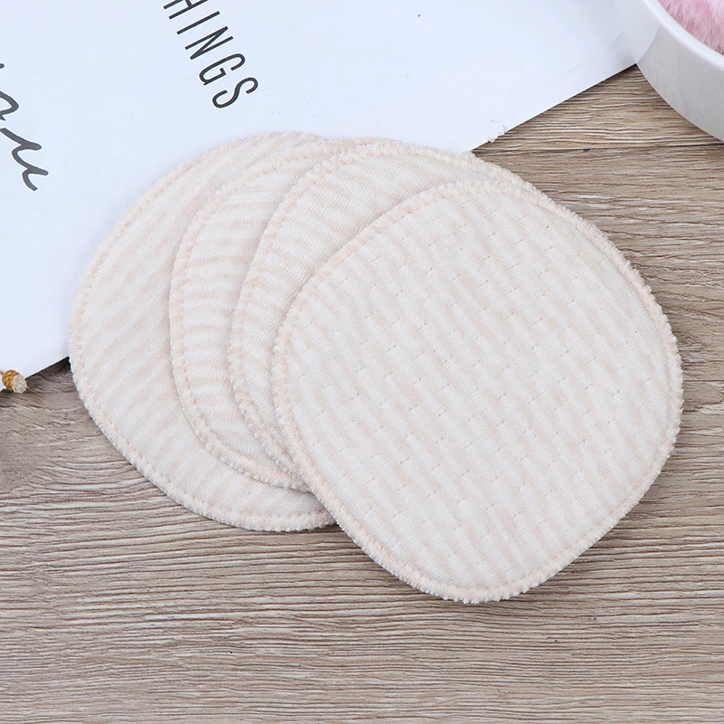 

4Pcs/bag Galactorrhea Washable Nursing Breast Pads Spill Prevention Breast Pad For Mommy Breast Reuseable