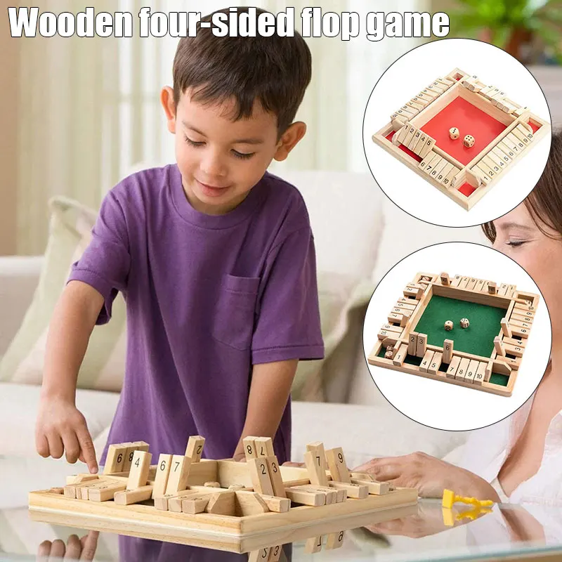 

Wooden Board Game A Classic Family Math Game for Kids Family Party Gift Durable AC889
