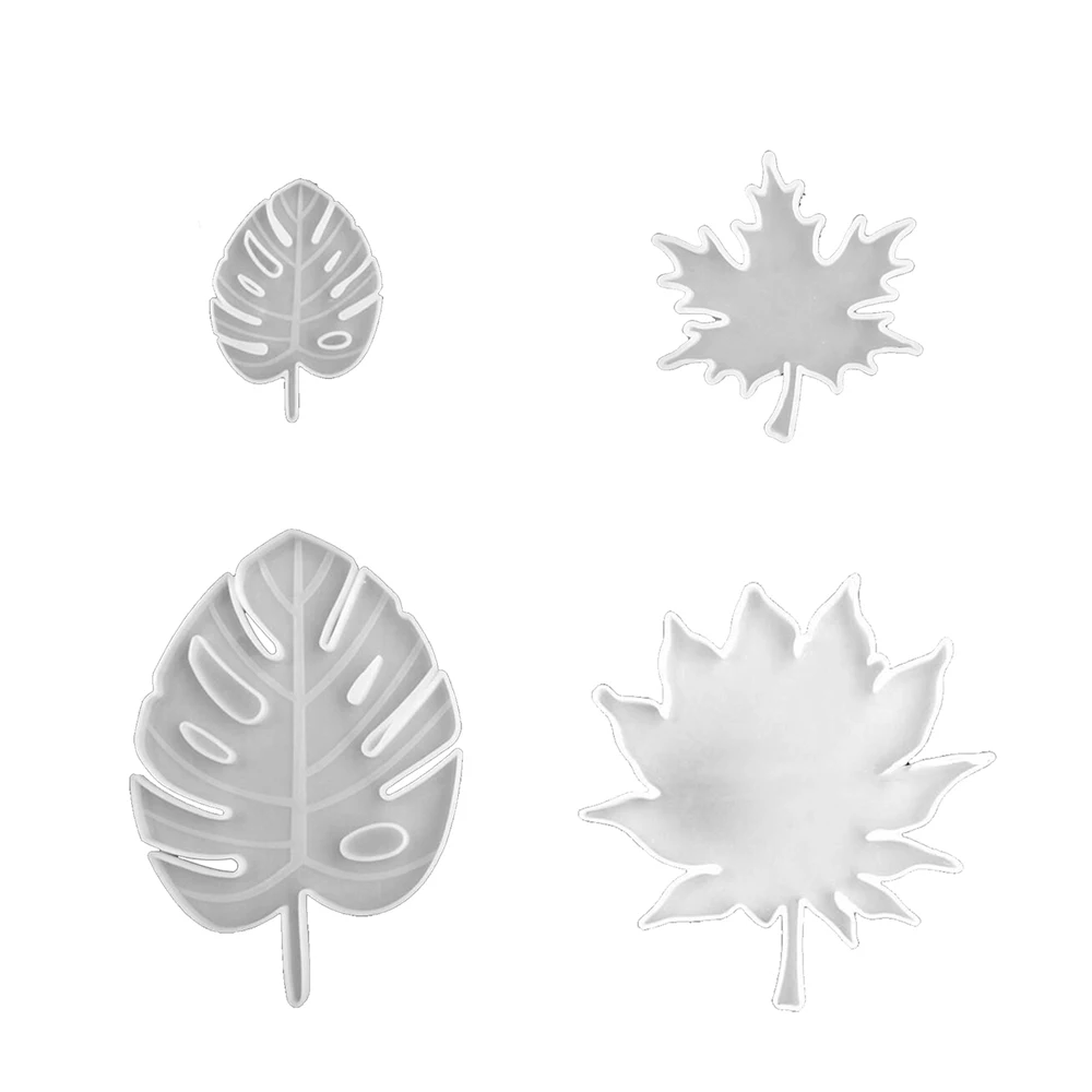Кленовый лист Силиконовые Формы Ладони формы для эпоксидной смолы литье Coaster DIY