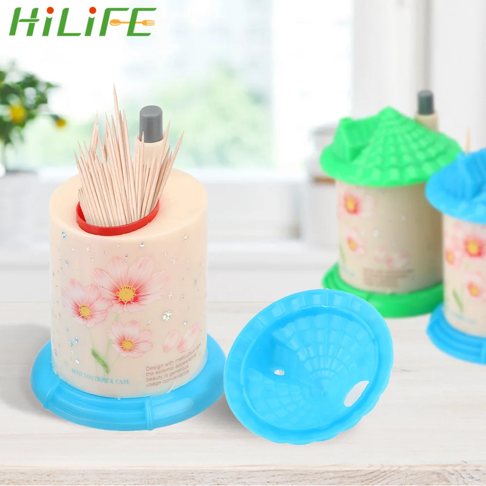 HILIFE креативная коробка для зубочисток автоматическая подставка портативная