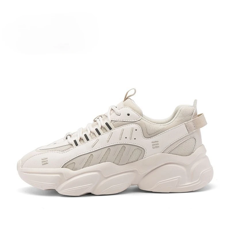 

Women Sneakers Shoes Casual Platform Shoes Fashion Breathable Thick Sole Tenis Baskets Femme 2021 High Top Chunky Sneakers Woman