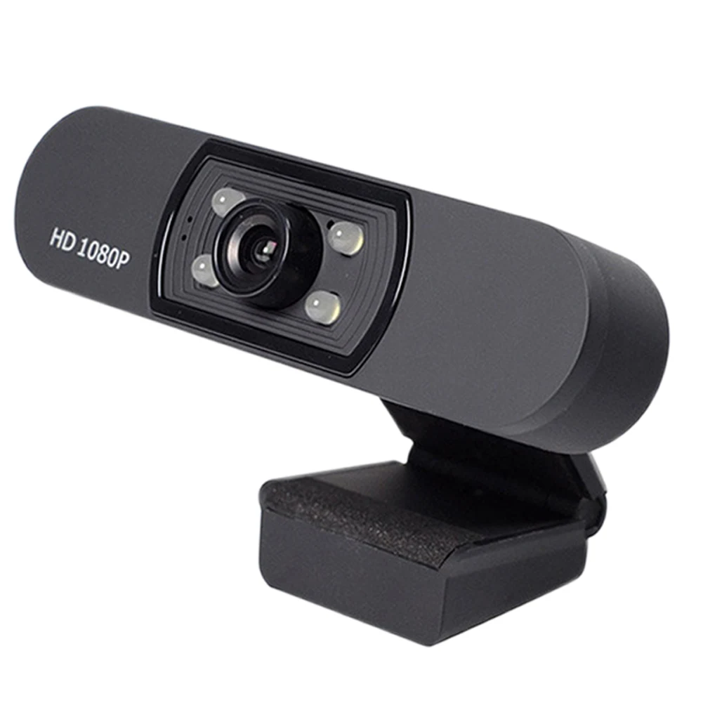 

1080P USB веб-камера видео камера с микрофоном для компьютера ПК настольный ноутбук домашний офис JHP-лучший