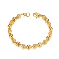 womens bracelet wholesale braslet 2021 female gold color 6mm chain beads bracelets jewelry dropshipping