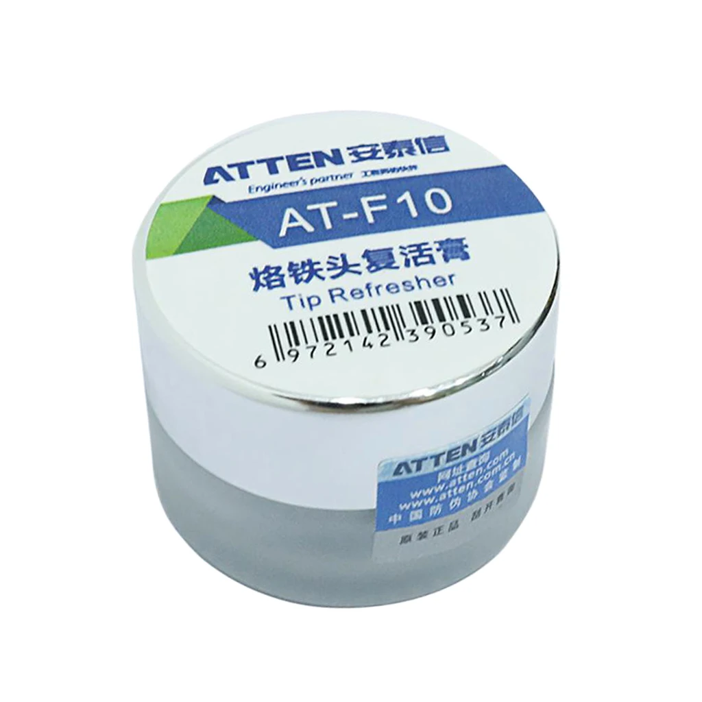 

Soldering Iron Tip Tinner Scrub Refresher, 35 g in 1.2 oz.Container, No Clean Formulation