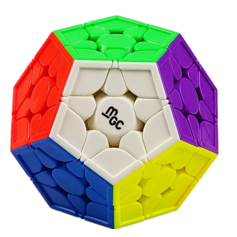 YongJun YJ MGC 3x3x3 Магнитный Megaminx megaminxed Профессиональный Многоцветный безопасный ABS