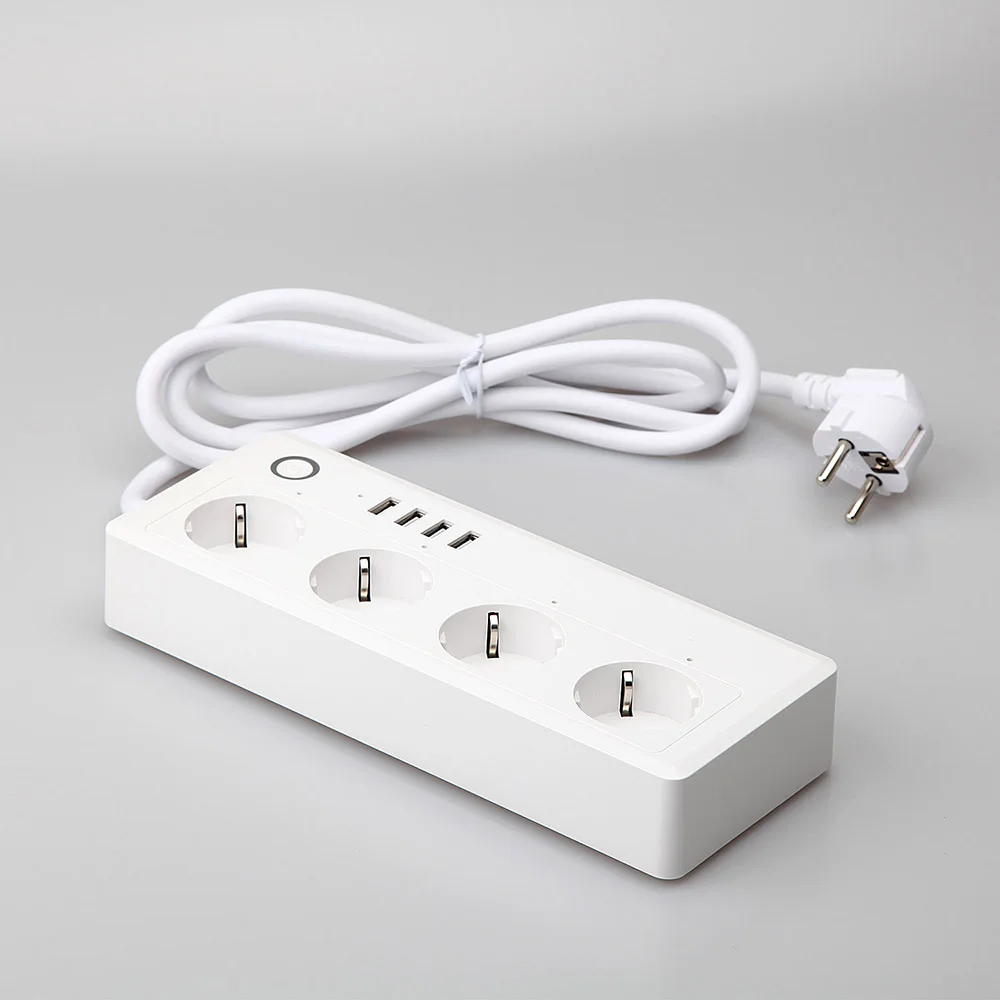 Умная лента питания 16 А ЕС Wi Fi 4 режима 3 1 USB удлинитель с европейской вилкой