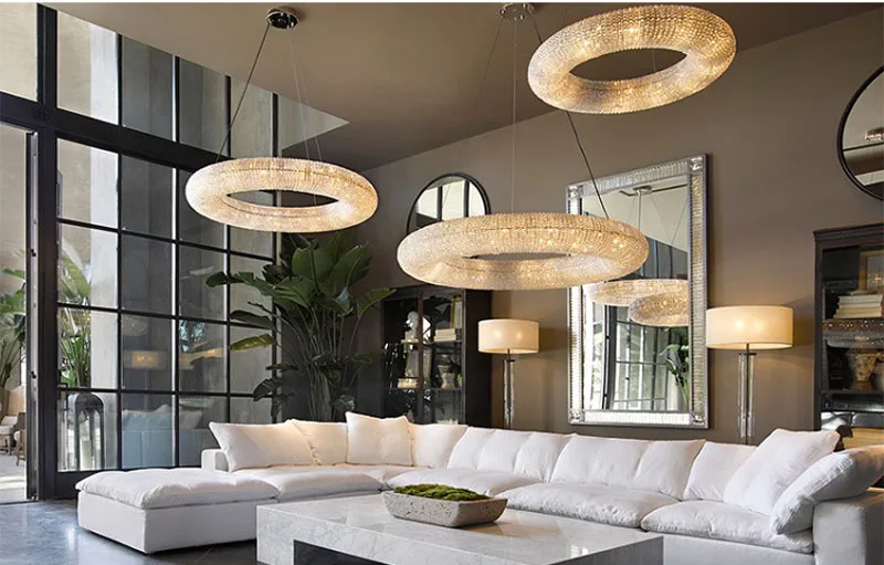 

New Phube Lighting LED K9 Crystal Chandelier Lustre Modern Chandeliers Light Lighting Living Room Chandeliers Free Shipping