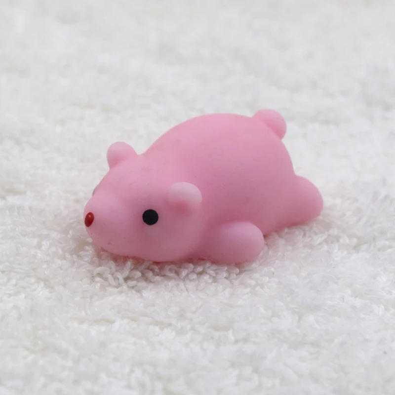 Juguetes educativos para aliviar el estr&eacute;s para ni&ntilde;os y adultos, minianimal para apretar, oso Panda, animales salvajes, gran oferta-5