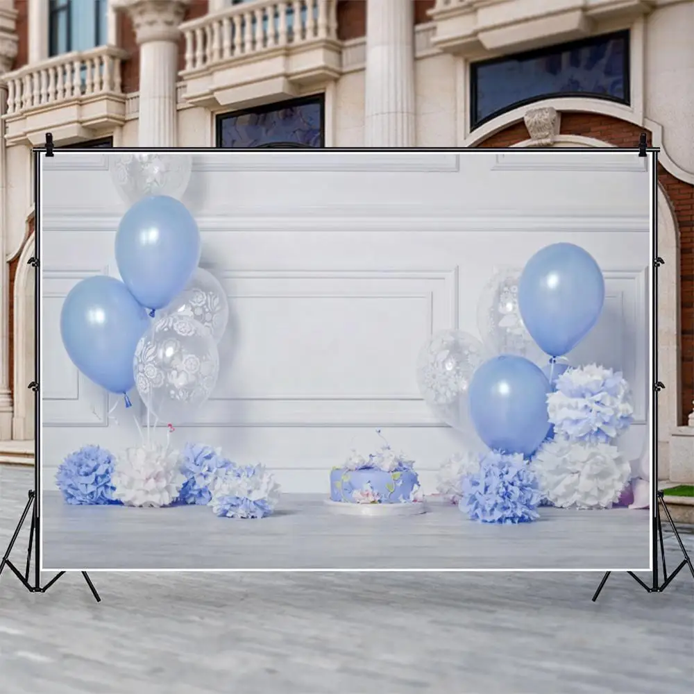 Виниловый фон Yeele для фотосъемки новорожденных мальчиков на день рождения с