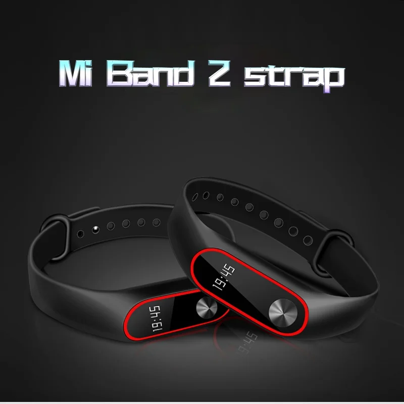 Силиконовый ремешок для Xiaomi Mi Band 2 цветной браслет умного браслета аксессуары |