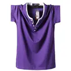 ARCSINX более Размеры d футболка для мужчин размера плюс 5XL 6XL 7XL 8XL летняя Хлопковая мужская футболка с v-образным вырезом, короткий рукав, футболка с длинными рукавами 4XL 3XL