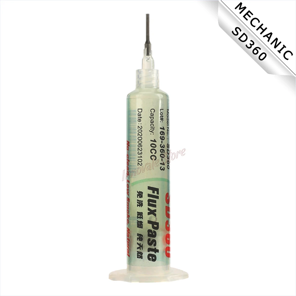 Паяльная паста MECHANIC SD360 10CC паяльный флюс + P08 усовершенствованный сварочный