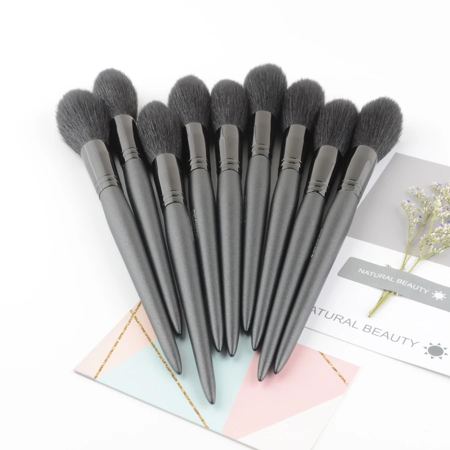 Chichodo 1pc Highlight blusher blushing makeup brush Professional Make up brushes Buffing High quality goat hair | Красота и здоровье