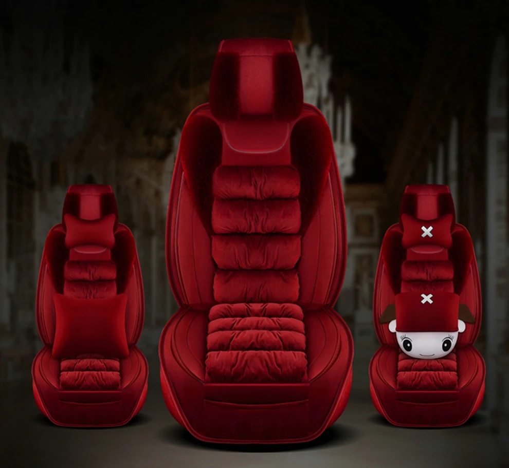 Warm Car Seat Cover for KIA Picanto Ceed sportage Soul RIO Cerato rio 3 Carnival Maxima Optima SHUMA K2 K3 K4 K5 Car accessories