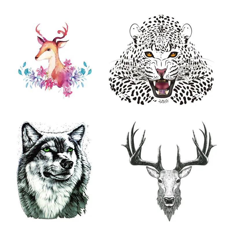 Наклейки на голову оленя ZOTOONE для одежды с железной передачей аксессуары DIY