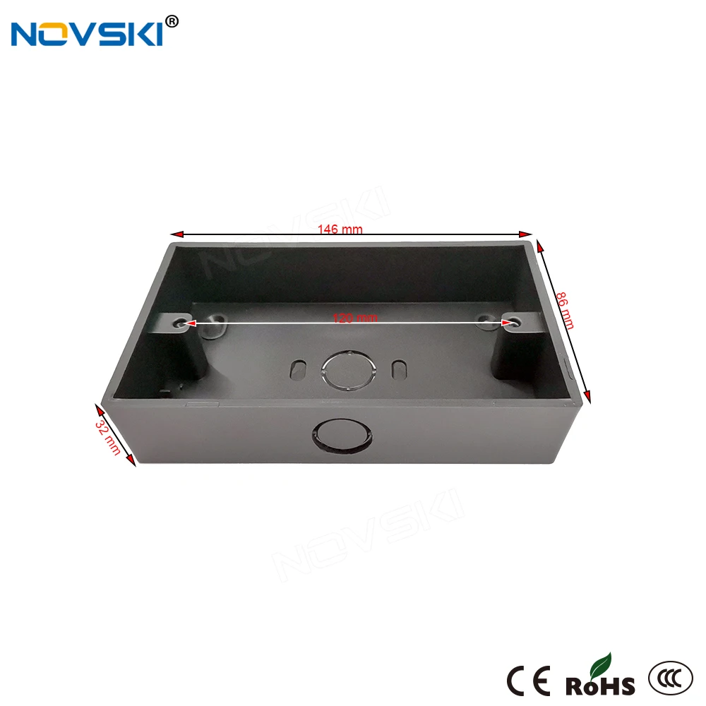 8 шт./лот роскошный черный монтажный ящик для выпечки внешний 146 мм * 86 настенного