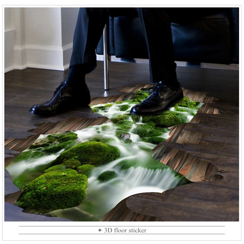 Обои Youman 3D Пол наклейки виниловые материалы гостиная спальня ванная комната обои