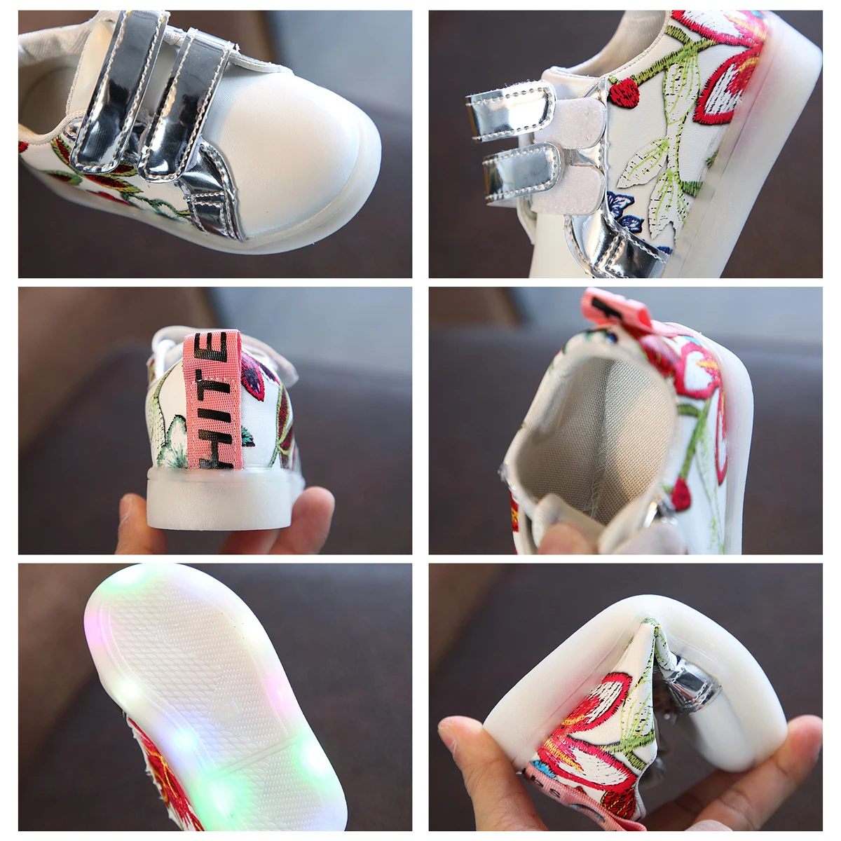 Новинка 2019 детская светящаяся обувь спортивные кроссовки для мальчиков и