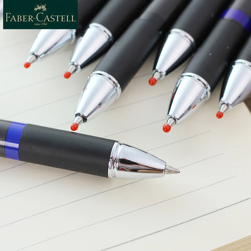 Faber Castell супер TRUE гелевая ручка черный/красный/синий 0 38/0 5/0 7 мм гелевыми чернилами
