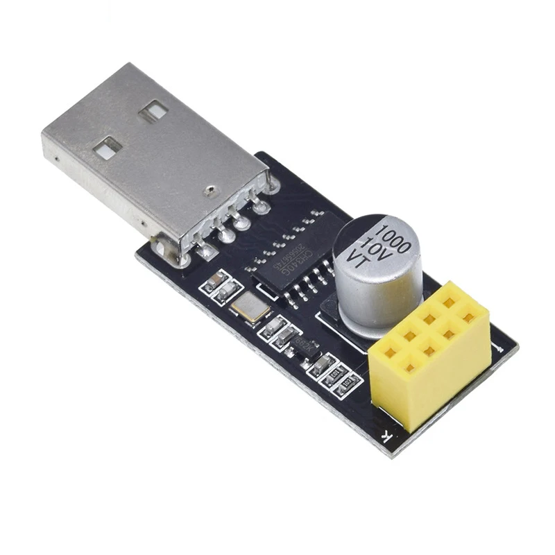 Адаптер программатора UART ESP-01 ESP01S ESP8266 CH340G USB-адаптер для последовательный